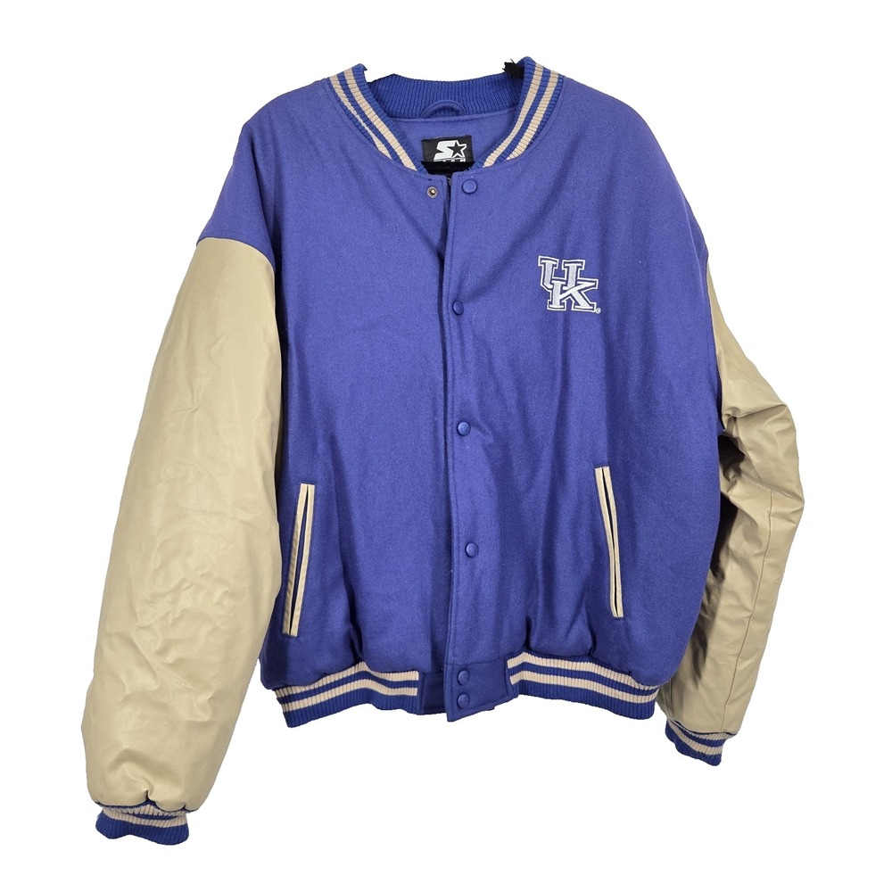 Vintage Starter University of Kentucky 90s Varsity Jacket Wildcats NCAA Men's XL
